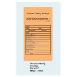 Offering Envelope-Tithe And...