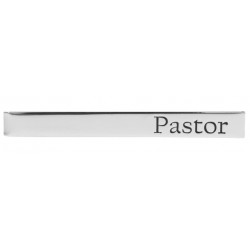 Tie Bar-Pastor-Etched...