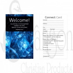 Visitor Card-Welcome!...