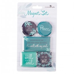 Magnet Set-Peace (Set Of 5)