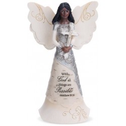 Figurine-Ebony Angel...