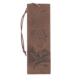 Faux Leather Bookmark Soar...
