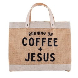 Mini Market Tote-Coffee &...