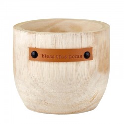 Wood Planter-Bless This...