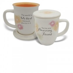 Mug w/Coaster-Amazing...