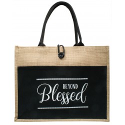 Jute Tote-Beyond Blessed...