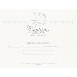Certificate-Baptism/Dove...