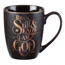 Mug-Be Still And Know-Black...
