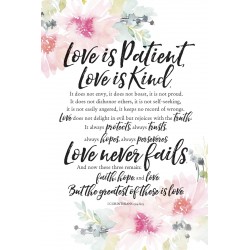 Plaque-Woodland Grace-Love...