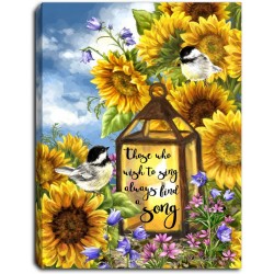 Mini Canvas-Sunflower...