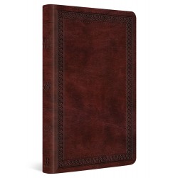 ESV Thinline Bible-Mahogany...