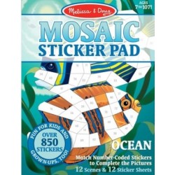 Sticker Pad-Ocean-Mosaic...