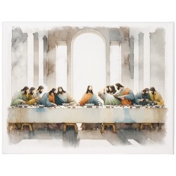 Wrapped Canvas-Last Supper...