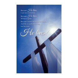 Bulletin-Because He Lives...