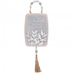 Hanging Plaque-Blessed...