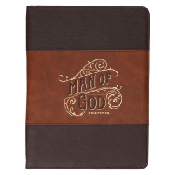 Padfolio-Two-tone Brown Man...