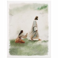 Wrapped Canvas-Jesus Healed...