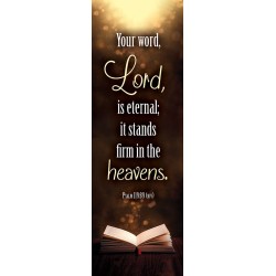 Bookmark-Your Word  Lord...
