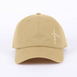 Cap-Love-Washed Tan w/White...