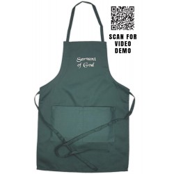 Adjustable Apron Forest Green