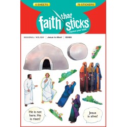 Sticker-Jesus Is Alive (6...