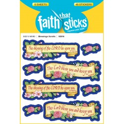 Sticker-Blessing Scrolls (6...