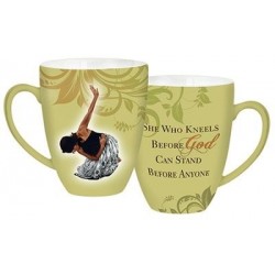 Mug-She Who Kneels-Green