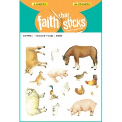 Sticker-Farmyard Friends (6...