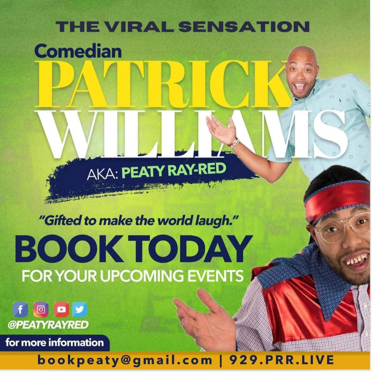 THE VIRAL SENSATION (PATRICK WILLIAMS)